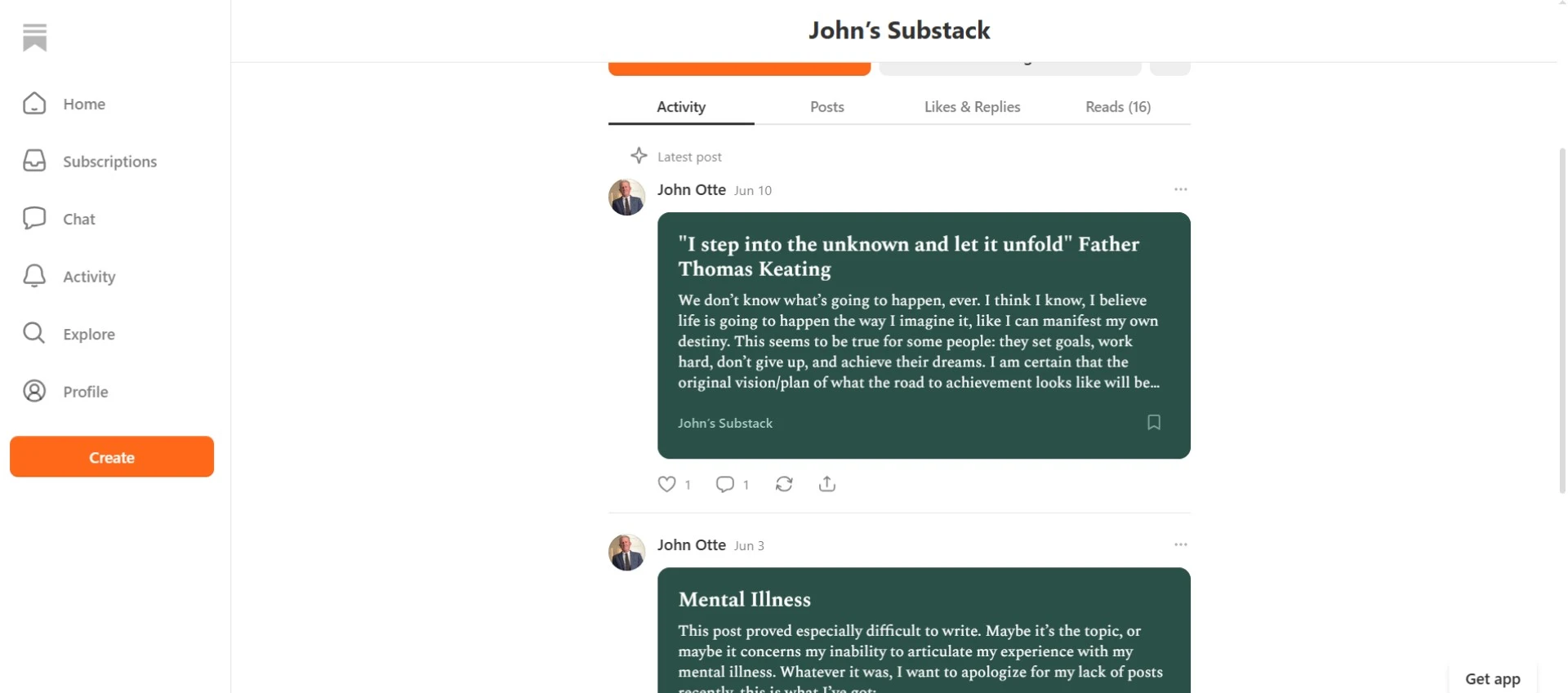 Preview of Dr. Otte's latest Substack article